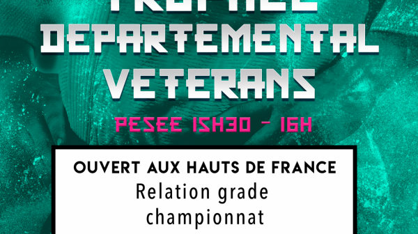 Trophée départemental vétérans le 18 novembre à Béthune